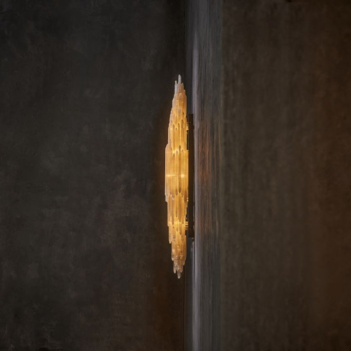 Shahida Selenite Wall Sconce
