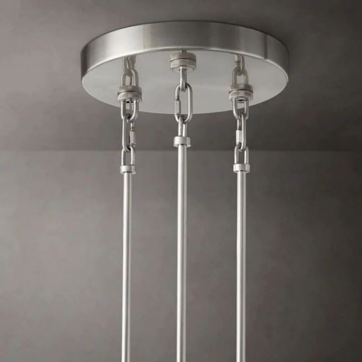 Shakiesha Clear Round Chandelier 65"