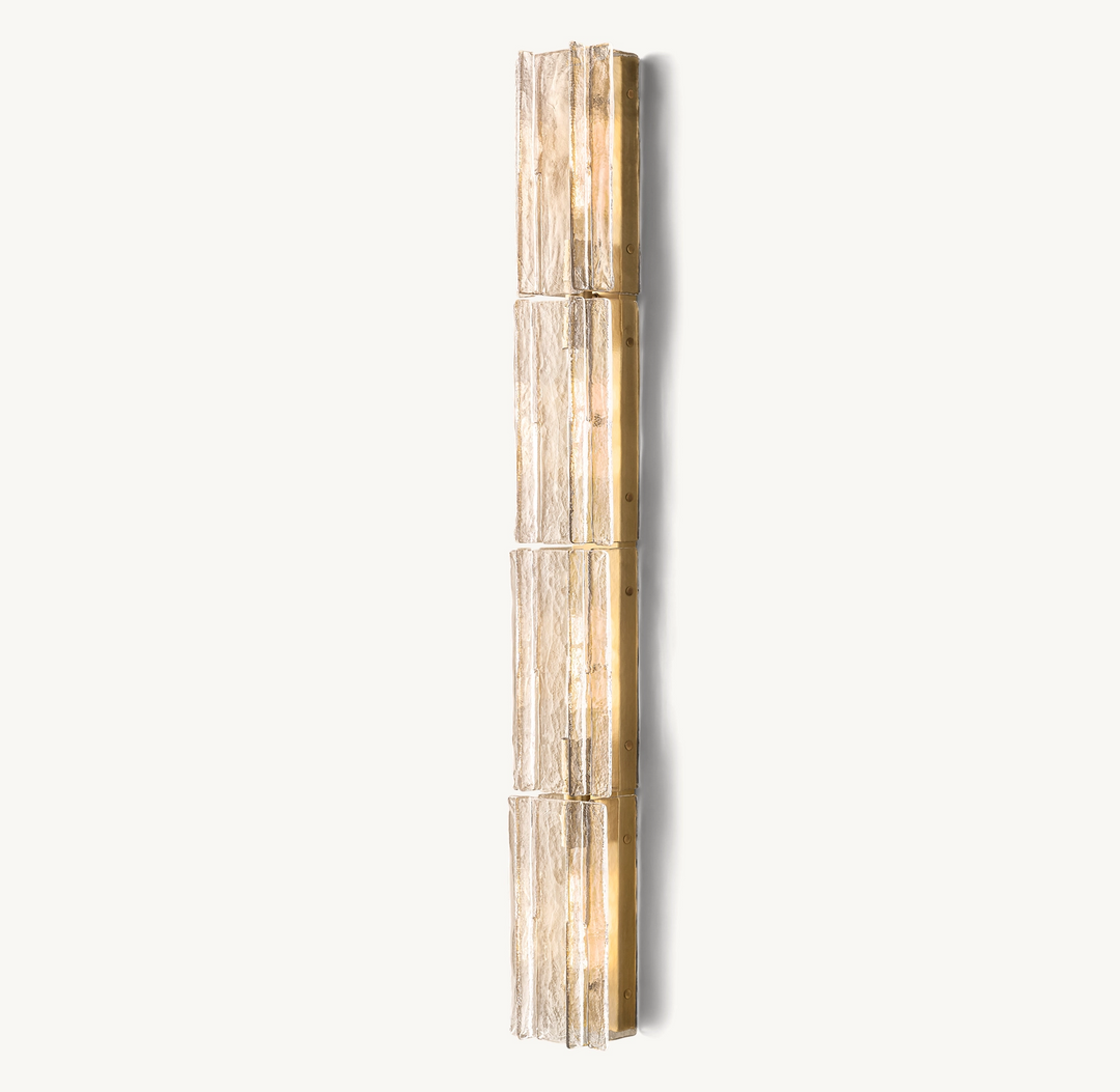 Sharon Clear Glass Grand Sconce