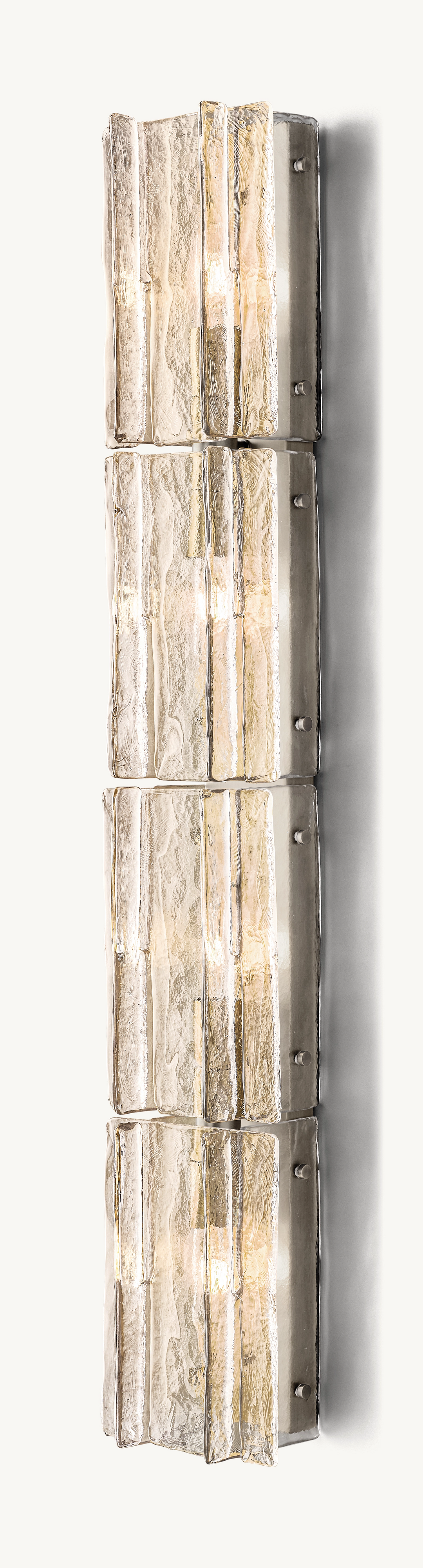 Sharon Clear Glass Grand Sconce
