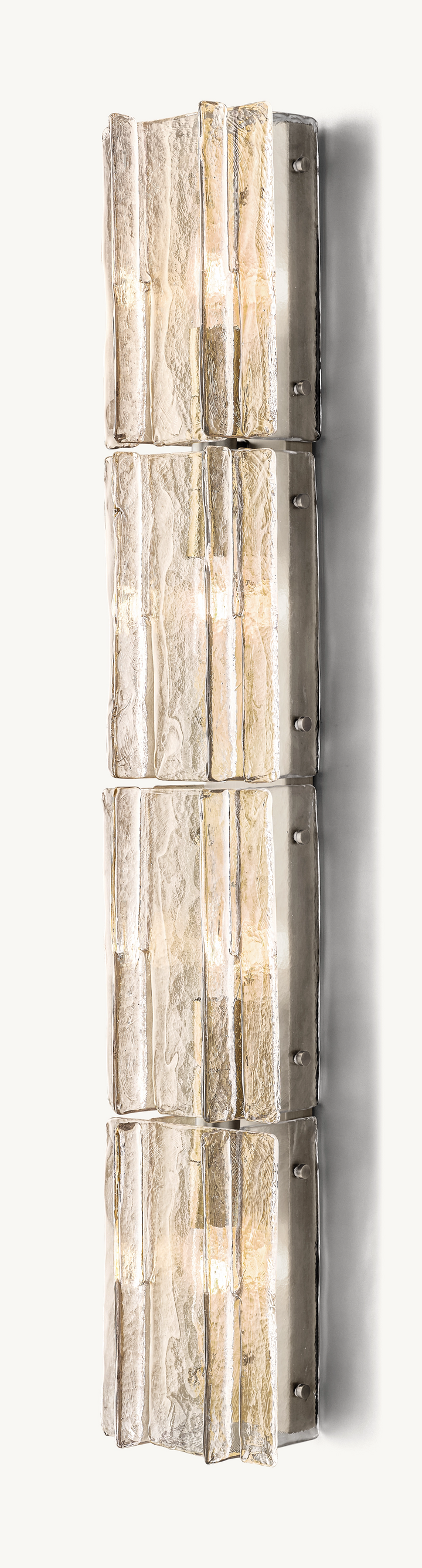 Sharon Clear Glass Grand Sconce