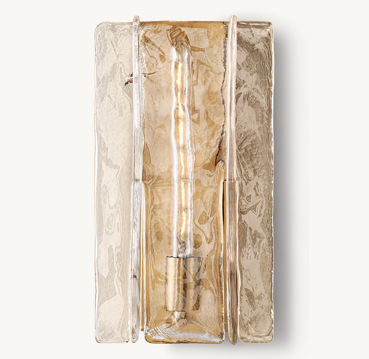 Sharon Clear Glass Sconce 15"