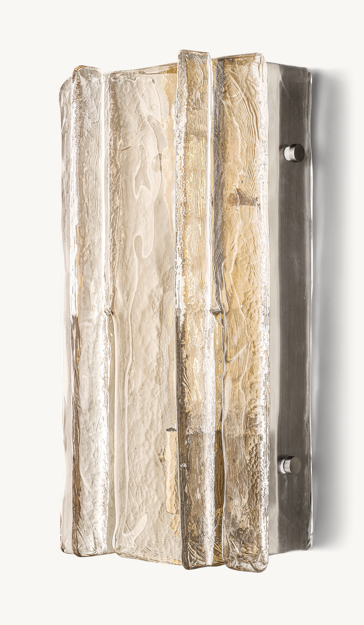 Sharon Clear Glass Sconce 15"