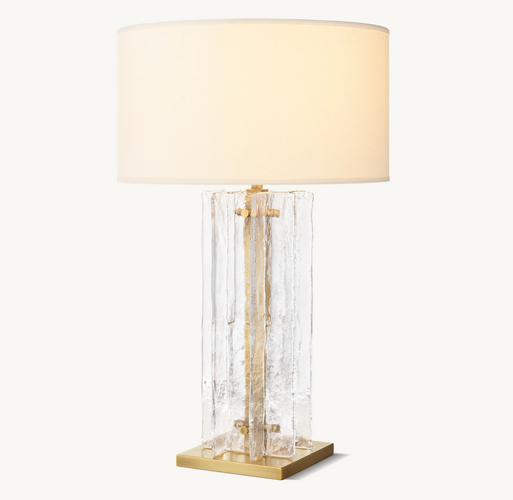 Sharon Clear Glass Table Lamp
