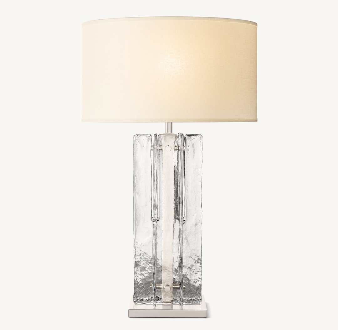 Sharon Clear Glass Table Lamp
