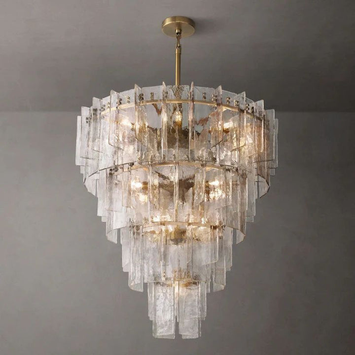 Sharon Multi-Layer Round Living Room Chandelier 47"