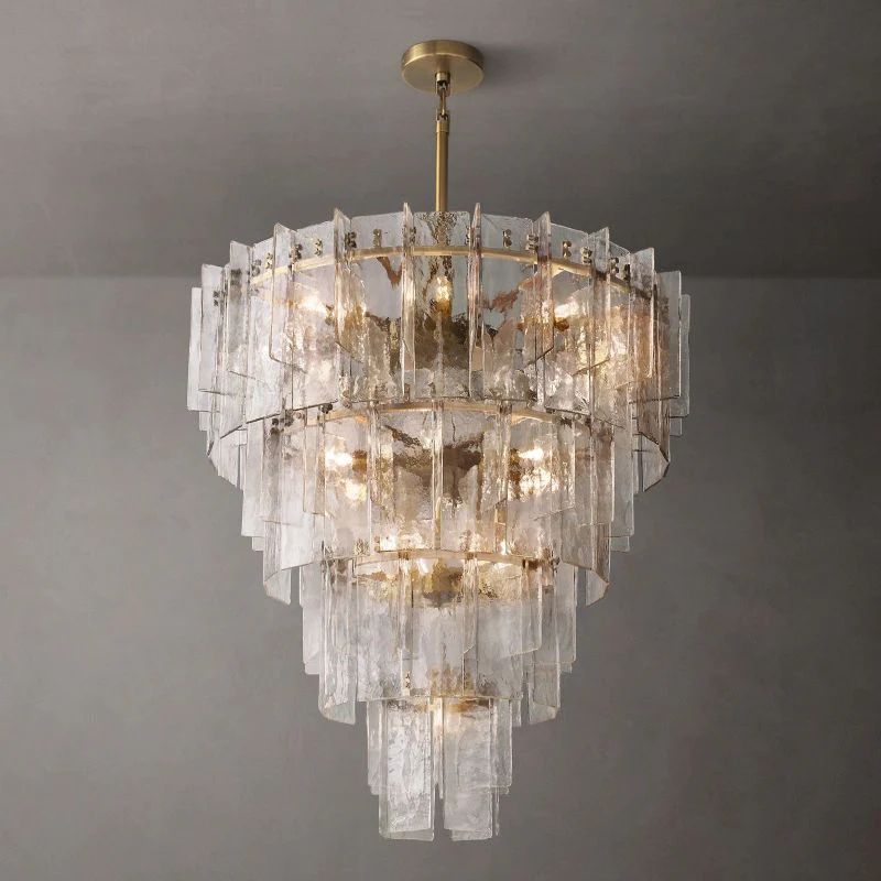 Sharon Multi-Layer Round Living Room Chandelier 47"