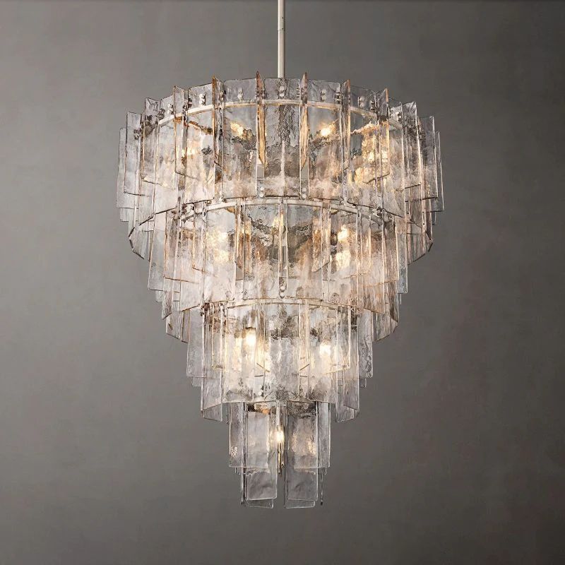 Sharon Multi-Layer Round Living Room Chandelier 47"