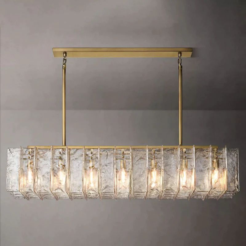 Sharon Rectangular Dining Room Chandelier 67"
