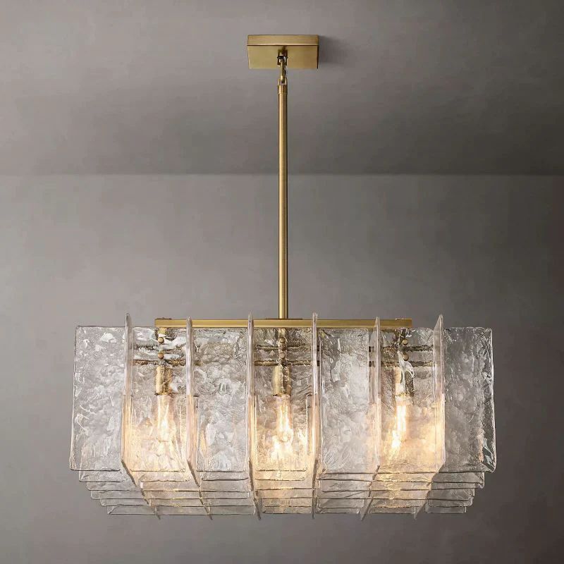 Sharon Square  Dining Room Chandelier 37"