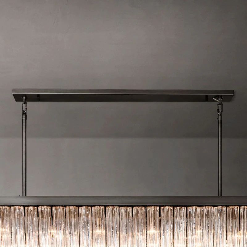 Ancelotti Rectangular  Dining Room Chandelier 73”