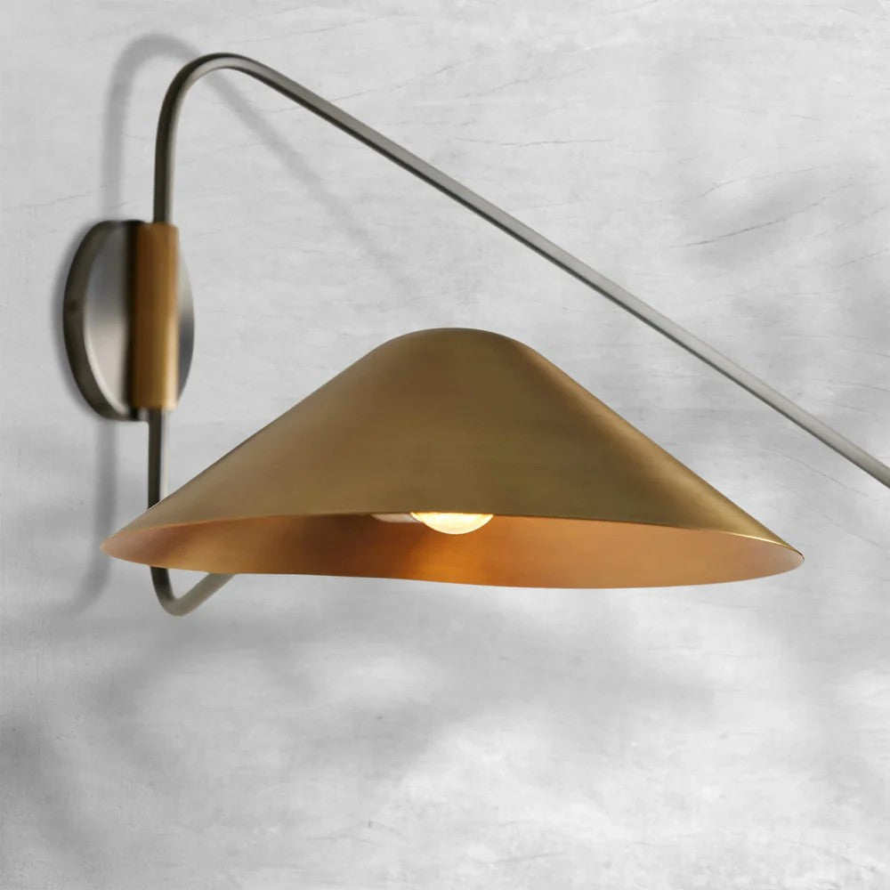 Sivans Long Arm 2-Light Wall Sconce