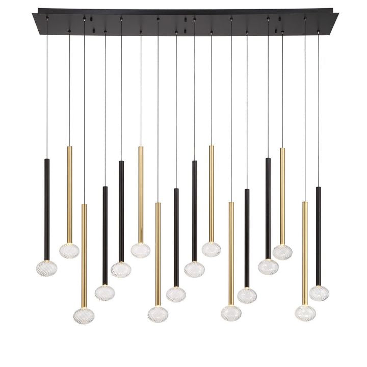 Soffio Linear  LED Chandelier