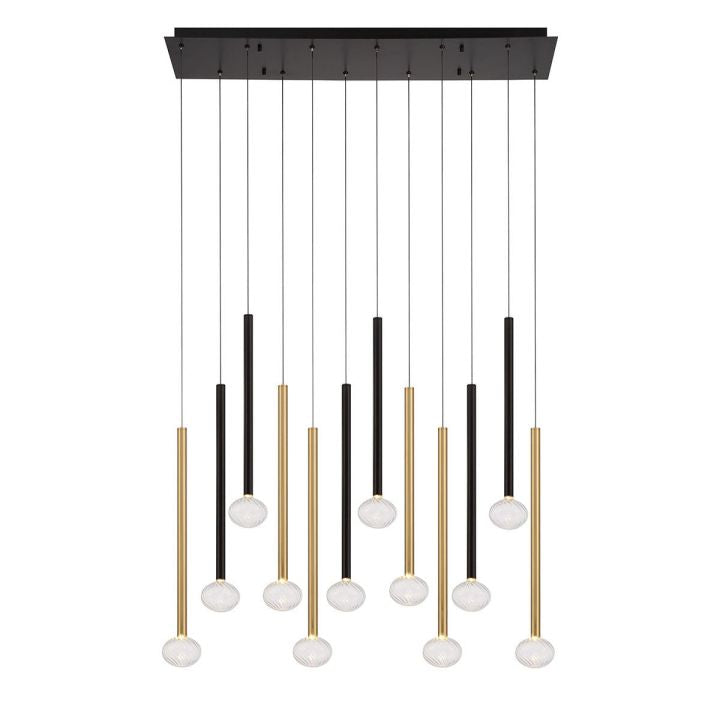 Soffio Linear  LED Chandelier