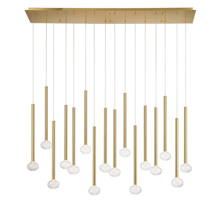 Soffio Linear  LED Chandelier