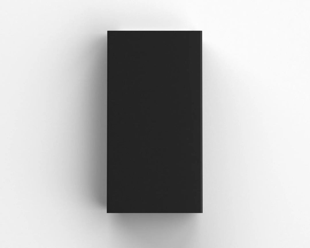 Squared Outdoor Wall Sconce - Black