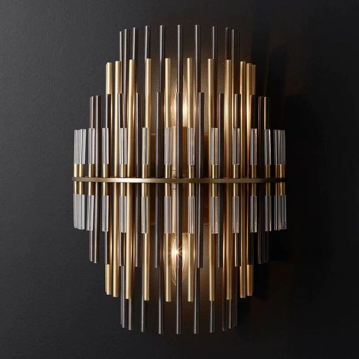 Sturdy Sculpture Bedroom Wall Sconce