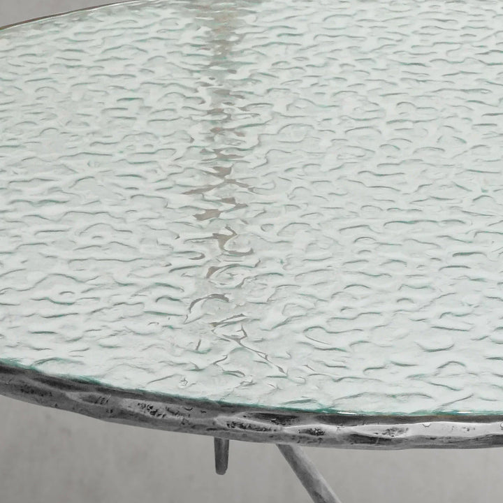 Thaddeus Glass Round Coffee Table