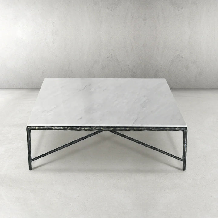 Thaddeus Marble Square Coffee Table 36" 48" 60"