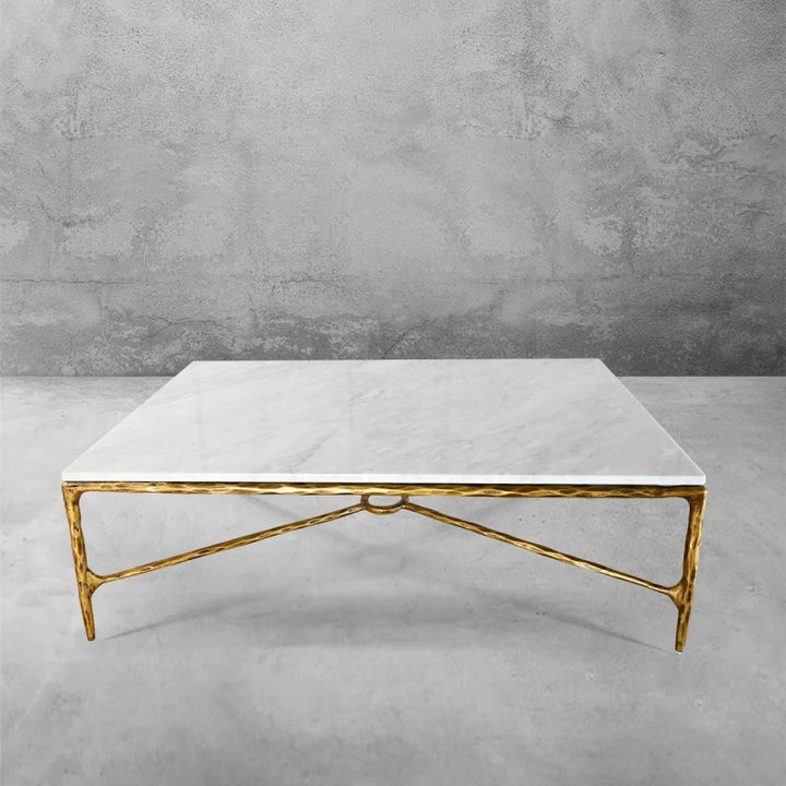 Thaddeus Rectangle Marble Coffee Table