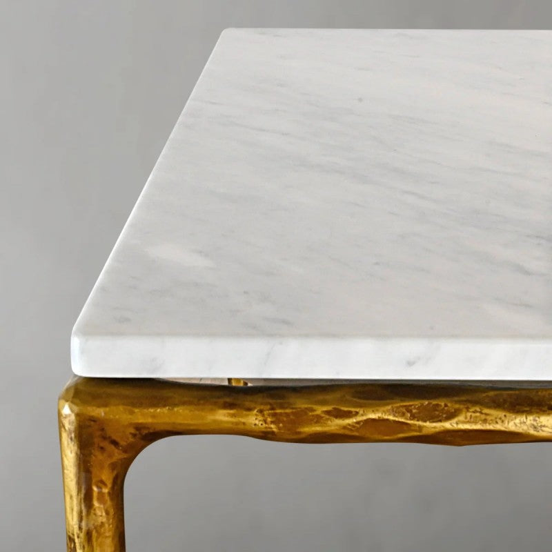 Thaddeus Rectangle Marble Coffee Table