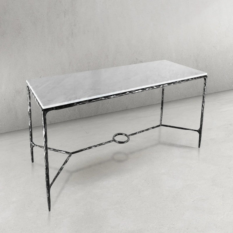 Thaddeus Rectangle Marble Desk