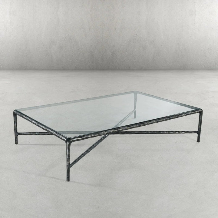 Thaddeus Square Glass Coffee Table