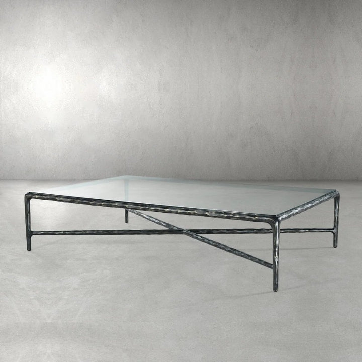 Thaddeus Square Glass Coffee Table