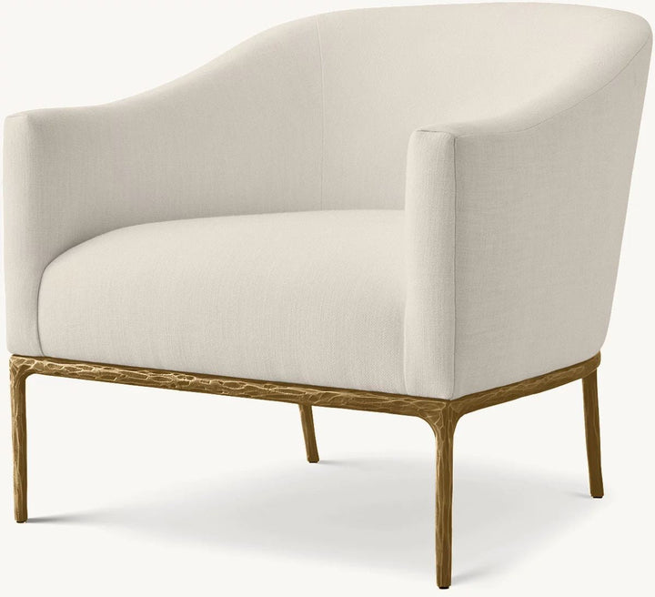Thaddeus Barrelback Slope Arm Chair
