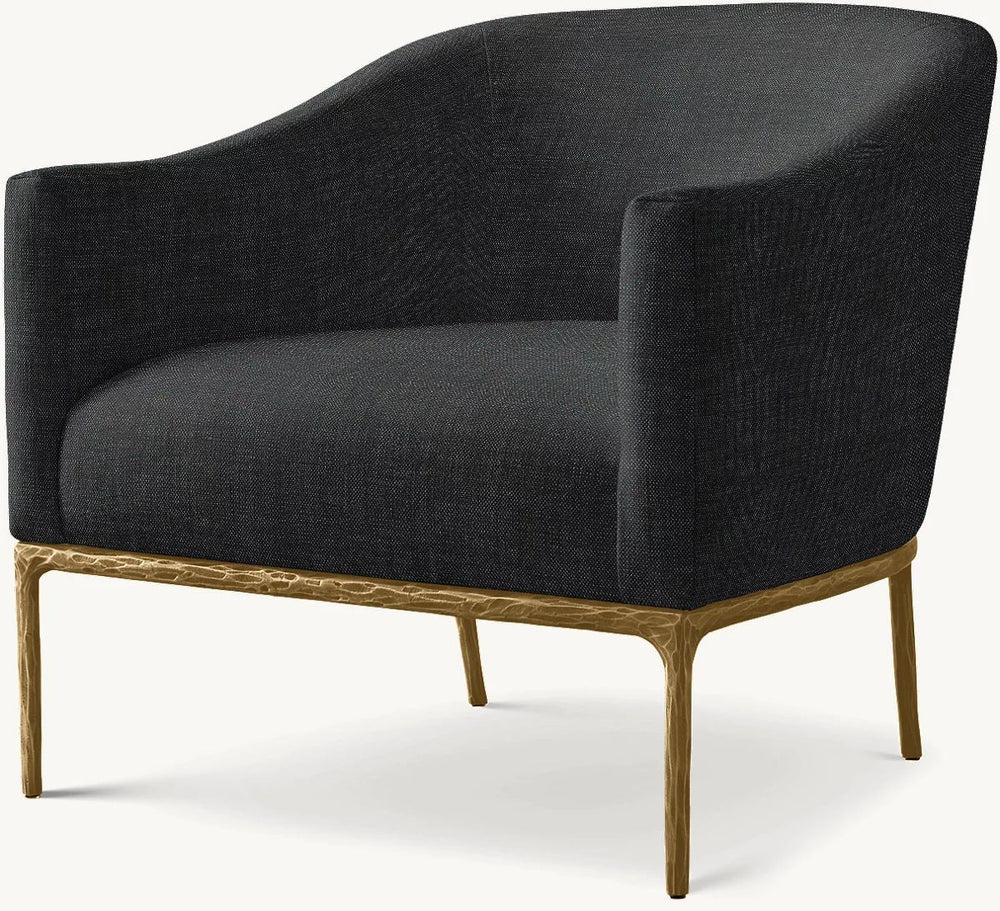 Thaddeus Barrelback Slope Arm Chair