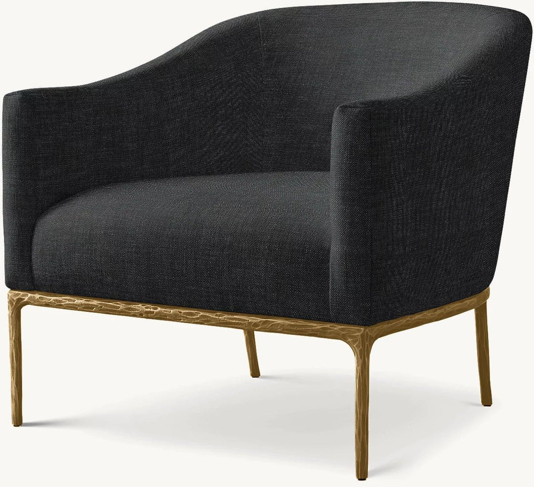 Thaddeus Barrelback Slope Arm Chair