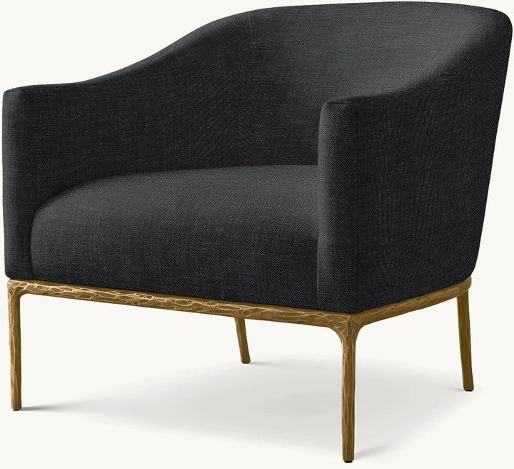 Thaddeus Barrelback Slope Arm Chair