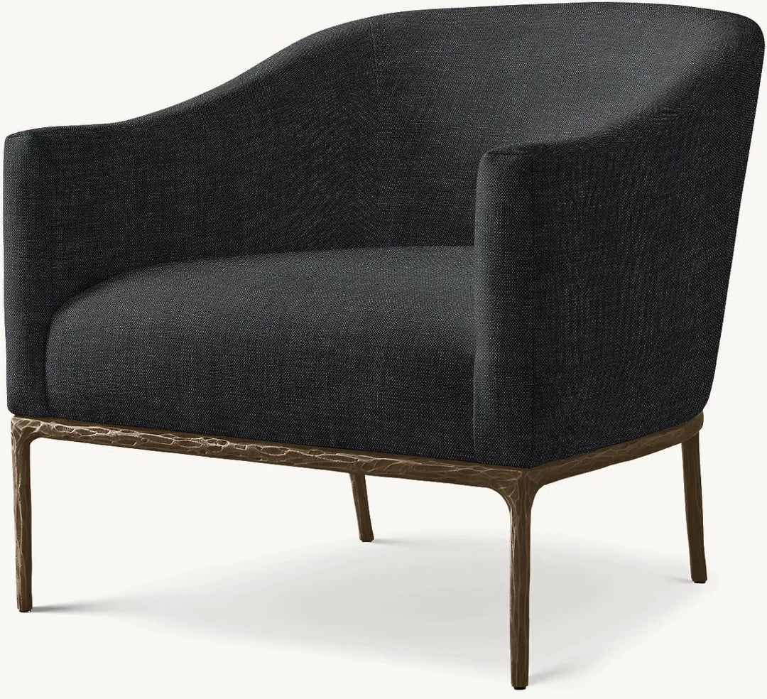 Thaddeus Barrelback Slope Arm Chair