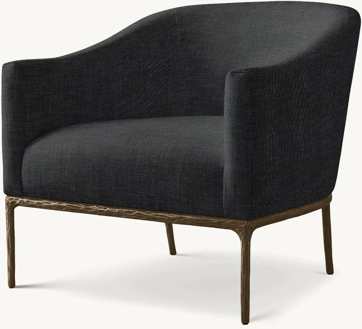Thaddeus Barrelback Slope Arm Chair