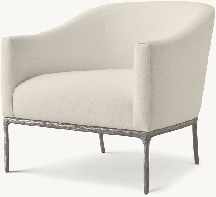 Thaddeus Barrelback Slope Arm Chair