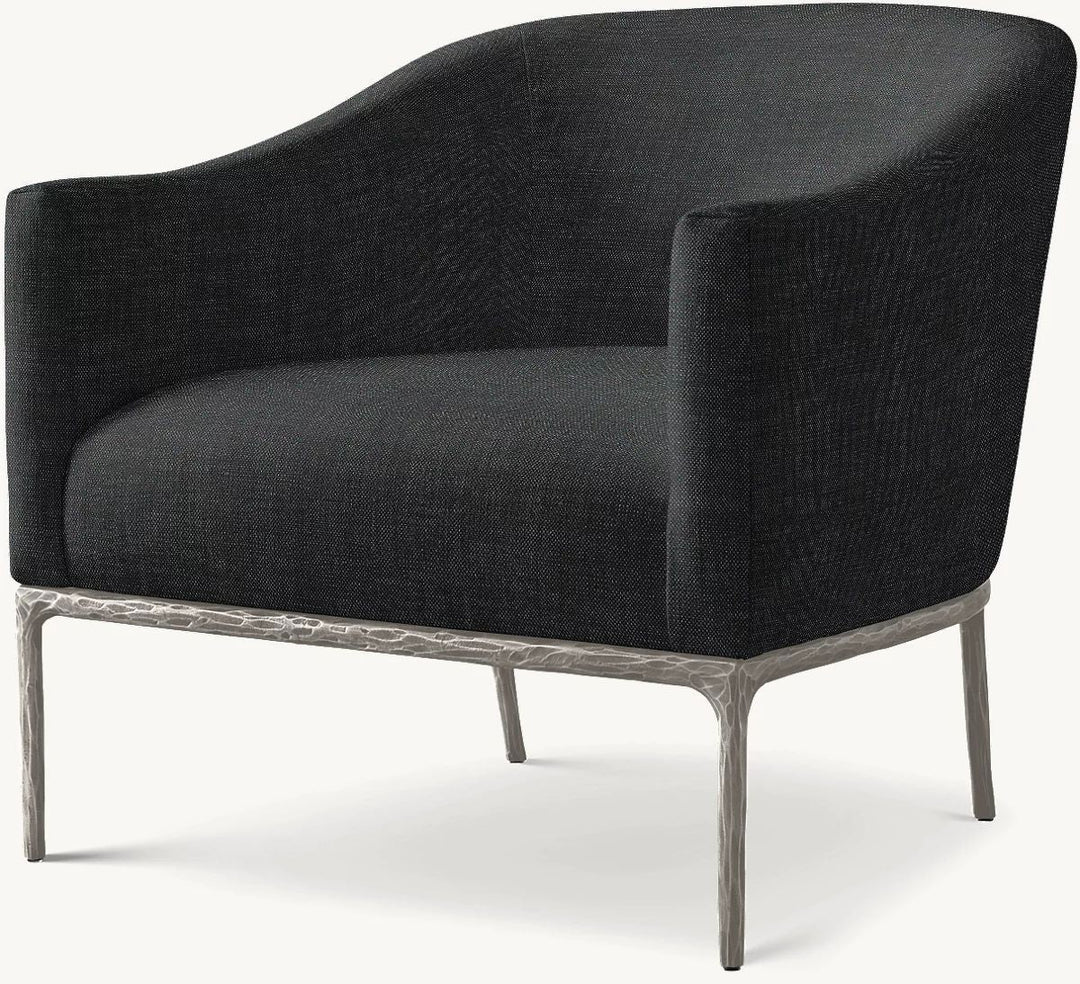 Thaddeus Barrelback Slope Arm Chair