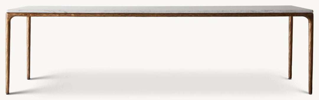 Thaddeus Marble Rectangular Dining Table