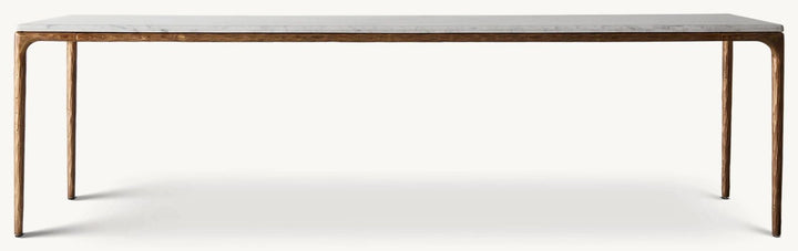Thaddeus Marble Rectangular Dining Table