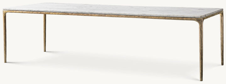 Thaddeus Marble Rectangular Dining Table