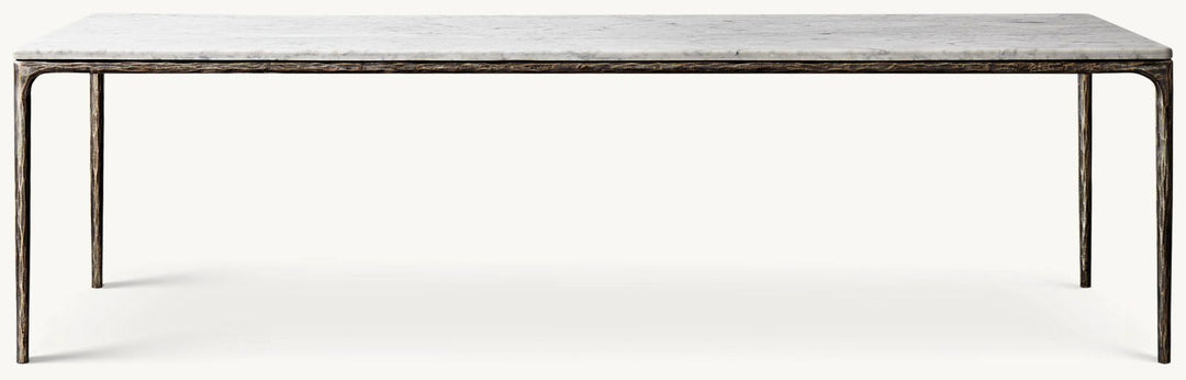 Thaddeus Marble Rectangular Dining Table