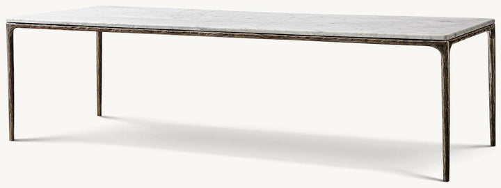 Thaddeus Marble Rectangular Dining Table