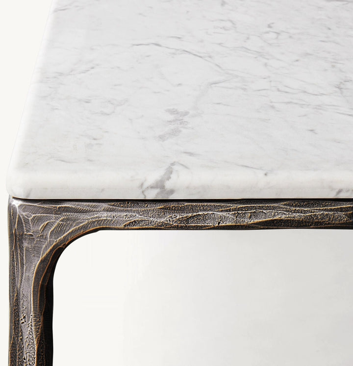 Thaddeus Marble Rectangular Dining Table