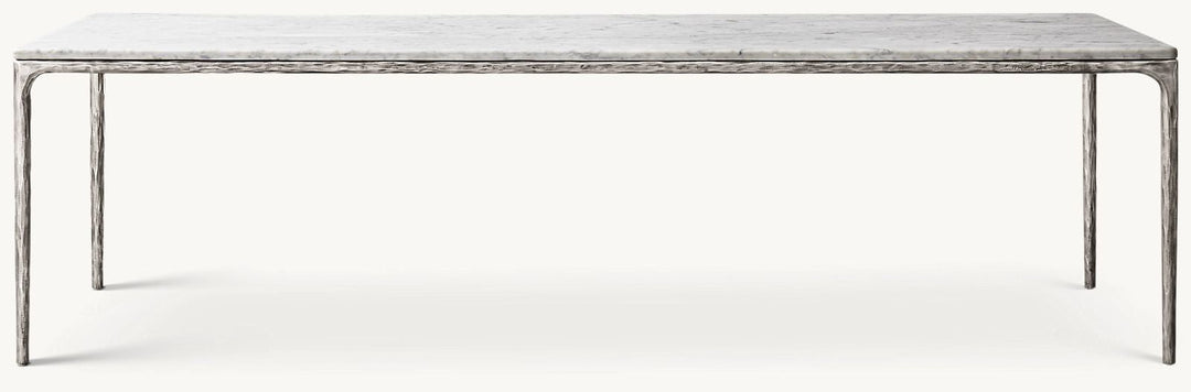 Thaddeus Marble Rectangular Dining Table