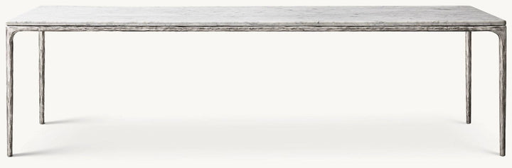 Thaddeus Marble Rectangular Dining Table
