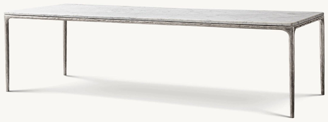 Thaddeus Marble Rectangular Dining Table