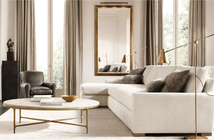 Thaddeus Marble Round Coffee Table