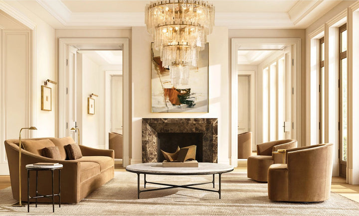 Thaddeus Marble Round Coffee Table