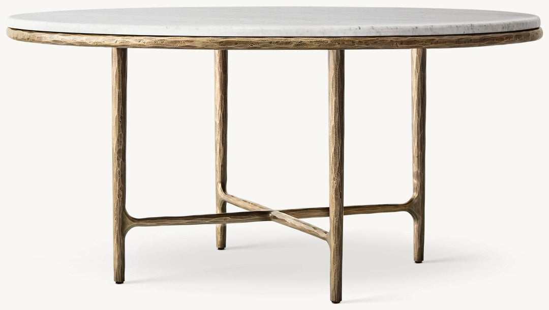 Thaddeus Marble Round Dining Table