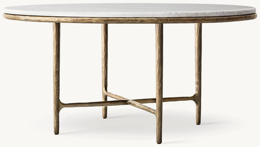 Thaddeus Marble Round Dining Table