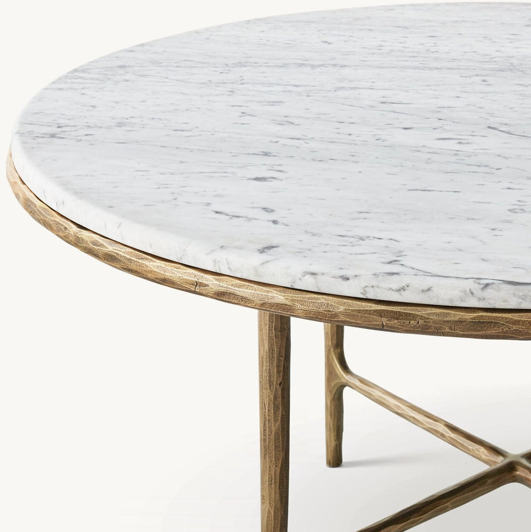 Thaddeus Marble Round Dining Table